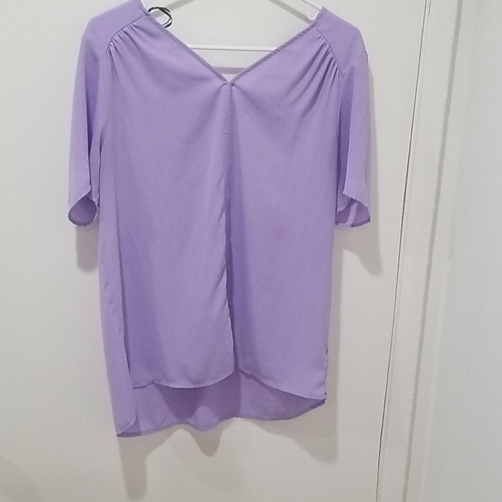 Purple blouse